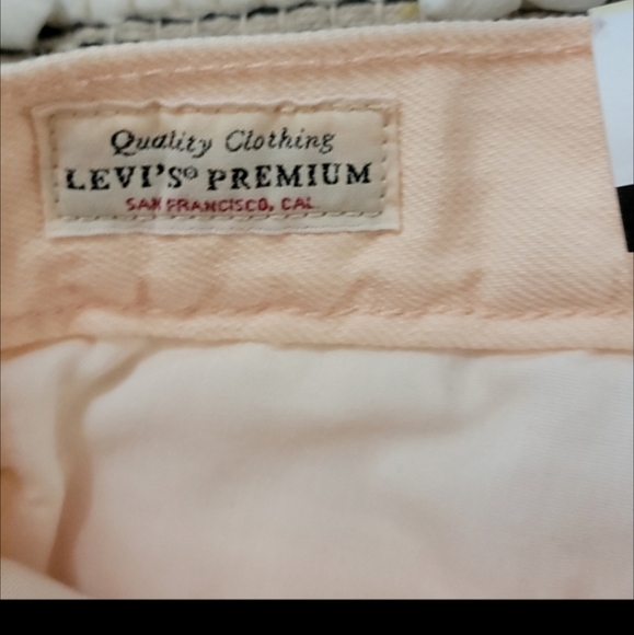 Levi's Orange Premium High Rise Cargo Pants Size 27 - Picture 6 of 8